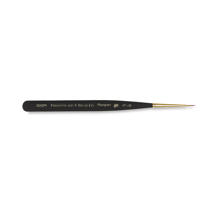 Princeton 3050 Mini-detailer Synthetic Sable Brush // Monogram