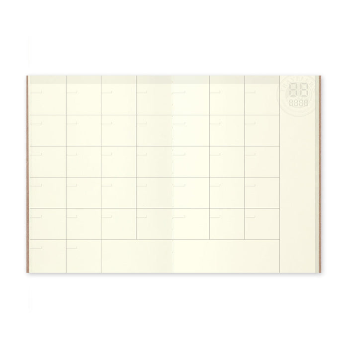 TRAVELER'S Notebook 006 Monthly Diary // Passport