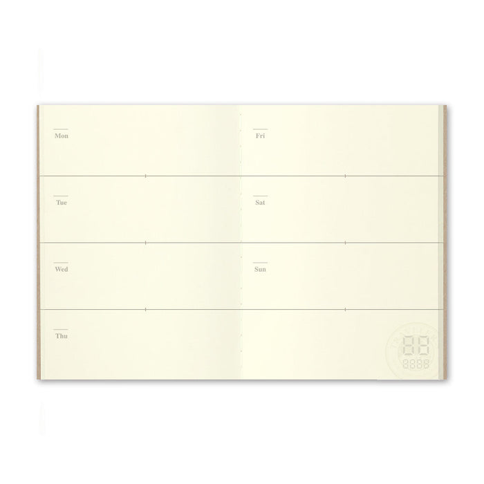 TRAVELER'S Notebook 007 Weekly Diary // Passport