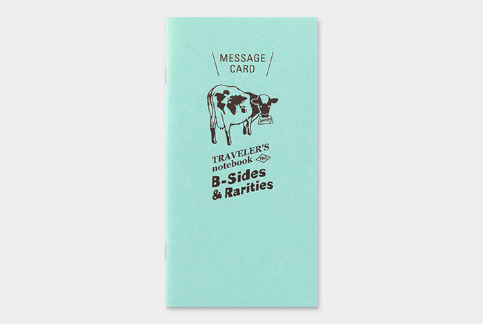 TRAVELER'S COMPANY x B-Sides & Rarities: Letterpress Message Card Refill