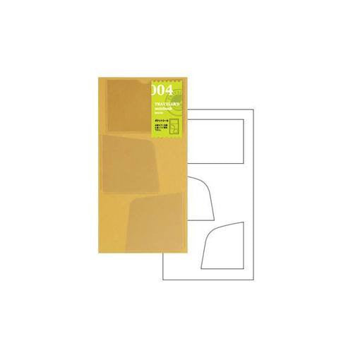 TRAVELER'S Notebook 004 Pocket Stickers Card Type  - Stickerrific