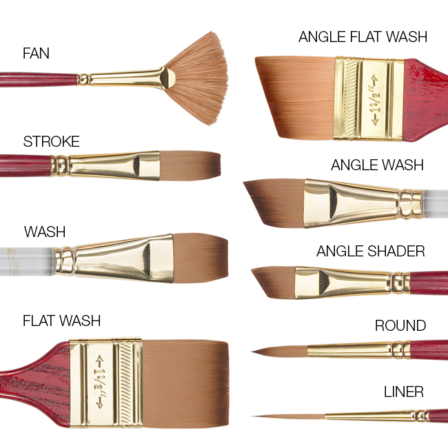 Princeton 4050 Heritage Synthetic Sable Brush // Liner