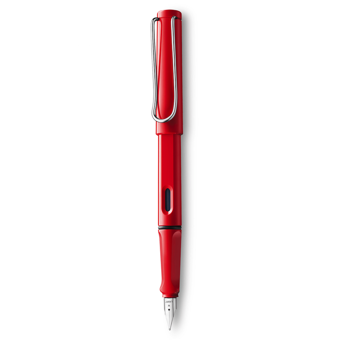 LAMY Safari Shiny Red Fountain Pen