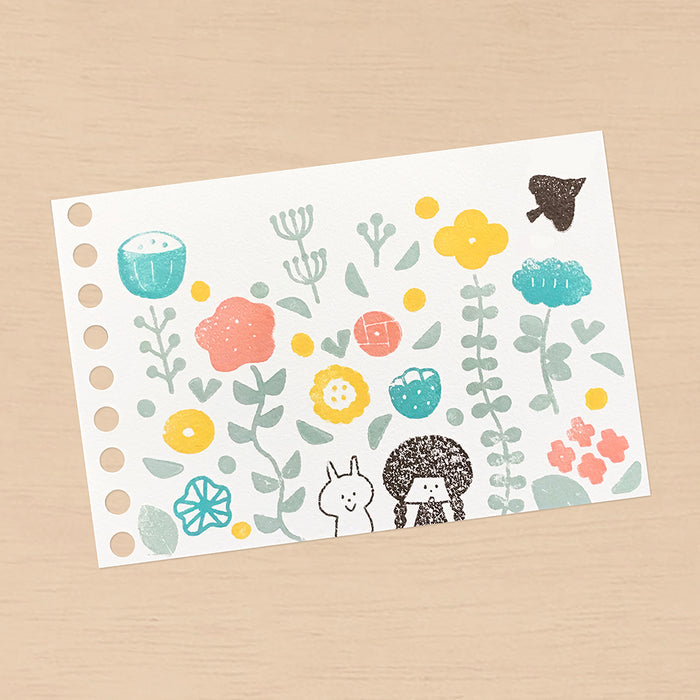 mizutama Clear Stamp: Flower