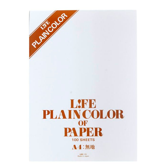 LIFE PlainColor Paper Pad (A5/A4 Size)
