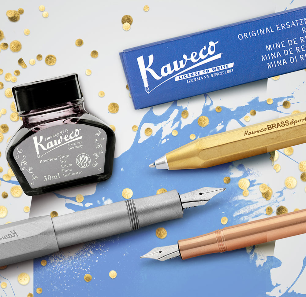 Kaweco BRASS Sport Fountain Pen — Stickerrific