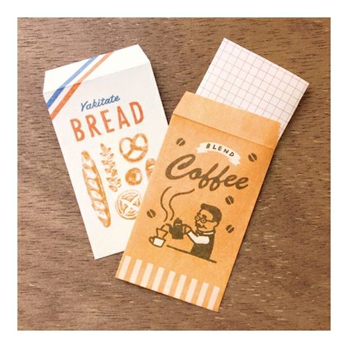 Furukawashiko Mini Letter Set // Bread & Coffee