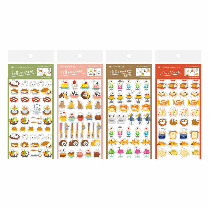 Furukawashiko Confectionery Animal Sticker Sheet