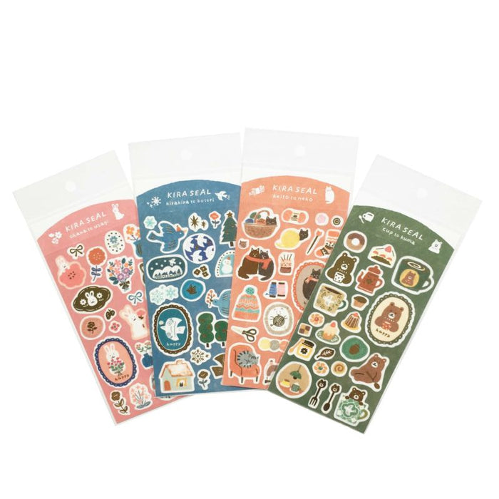 Furukawashiko Winter Kira Seal Foiled Sticker Sheet