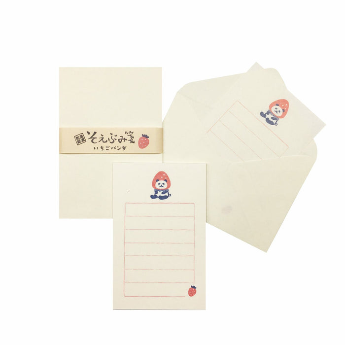 Soebumi-Sen Mini Letter Set // Strawberry Panda