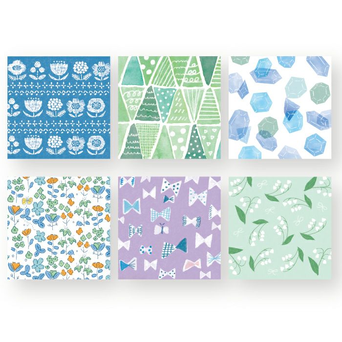 Furukawashiko Origami Paper Pack // Cool
