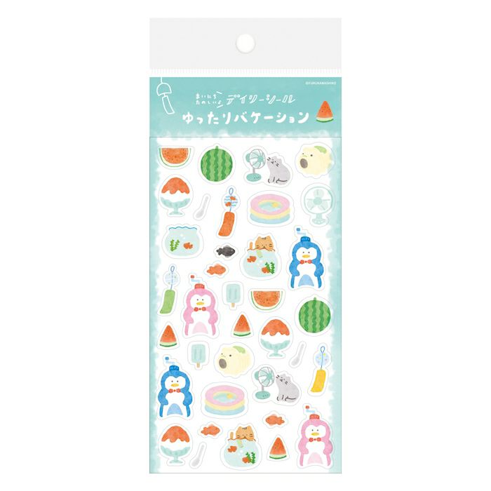 Furukawashiko Summer Sticker Sheet