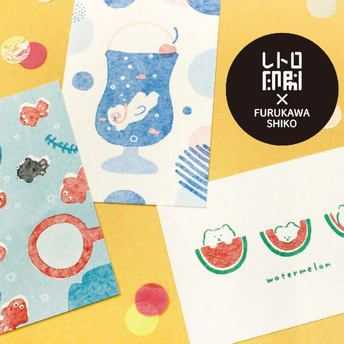 RETRO Printing JAM x Furukawashiko Print Postcard // Summer