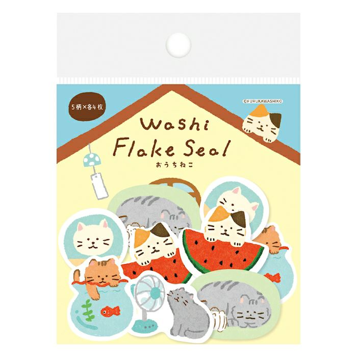 Furukawashiko Summer Flake Sticker