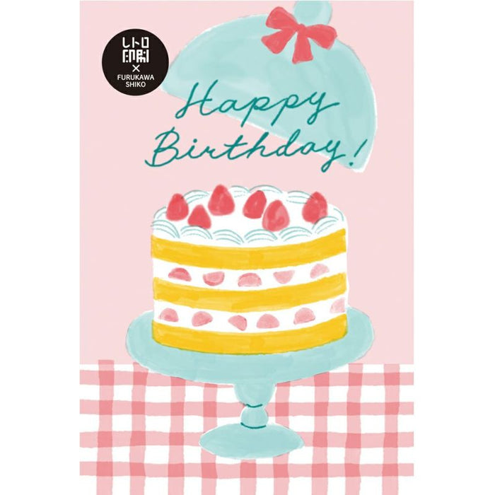 RETRO Printing JAM x Furukawashiko Print Postcard // Birthday