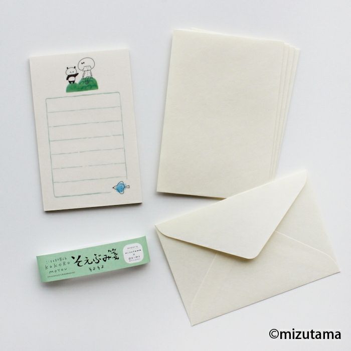 mizutama x Soebumi-Sen kokoromoyou Mini Letter Set