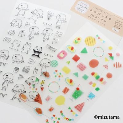 mizutama x Furukawashiko kokoromoyou 2-Sticker Sheet