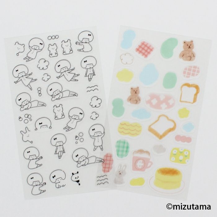 mizutama x Furukawashiko kokoromoyou 2-Sticker Sheet