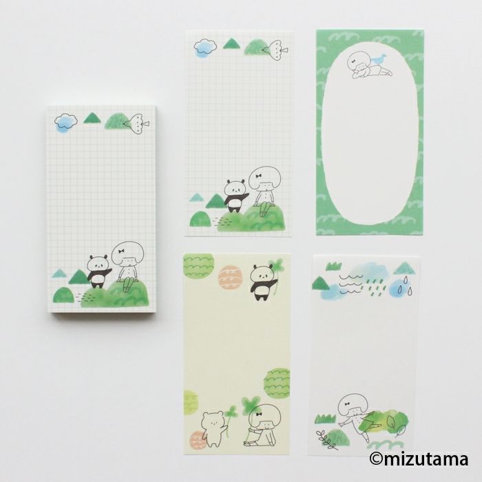 mizutama x Furukawashiko kokoromoyou Memo Pad