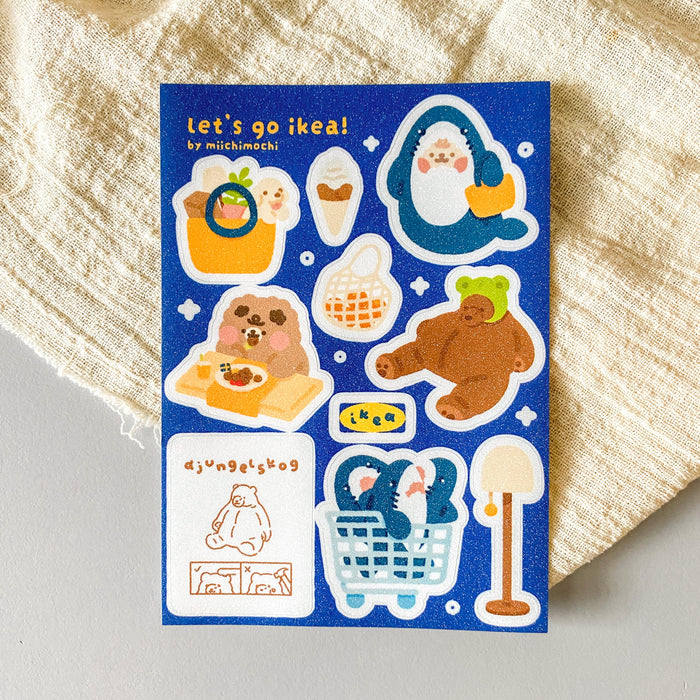 Miichimochi Sticker Sheet // Let's Go Ikea