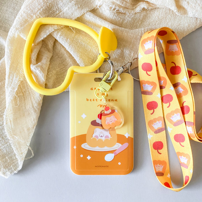 Miichimochi Card Holder Set // Pudding