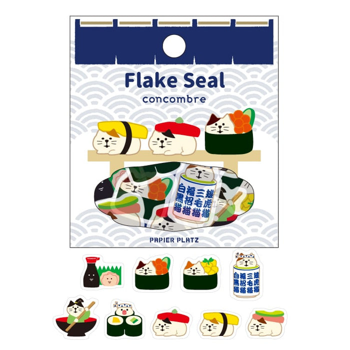 DECOLE concombre Flake Sticker