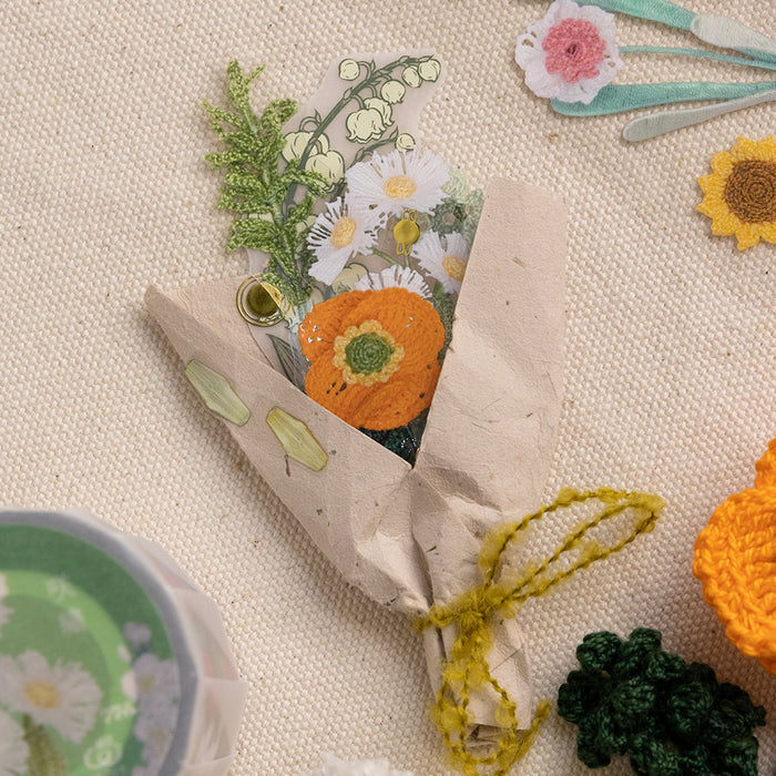 Loi Design Flower Crochet PET Tape