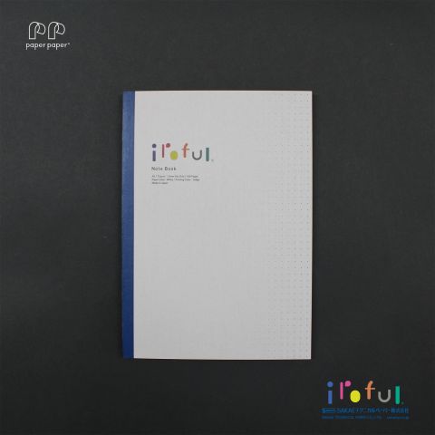 paper paper Notebook // iroful (A5 Size)