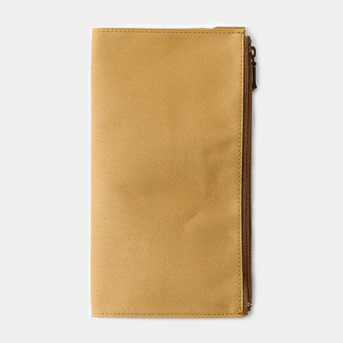 TRAVELER'S FACTORY Cotton Zipper Case Beige // Regular