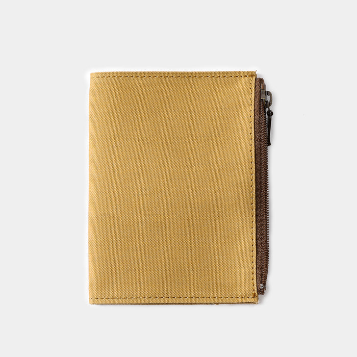 TRAVELER'S FACTORY Cotton Zipper Case Beige // Passport