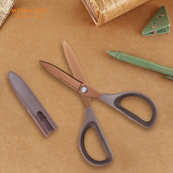 Kokuyo SAXA Titanium Coated Blade Scissors