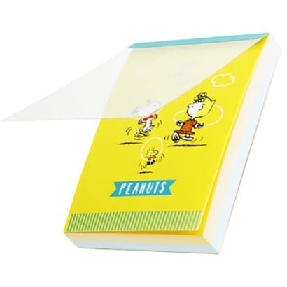 Peanuts Snoopy Mini Memo Pad // Jump Jump Jump