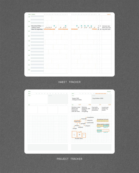 Summorie 2025 Dated Planner Refillable Insert