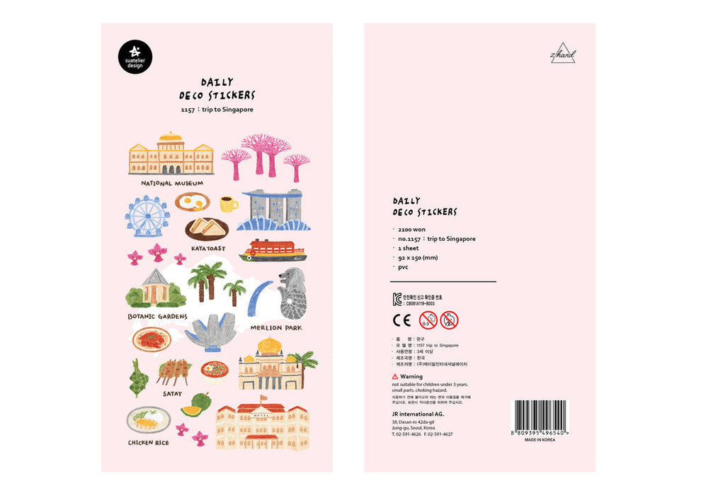 Suatelier Stickers | Singapore