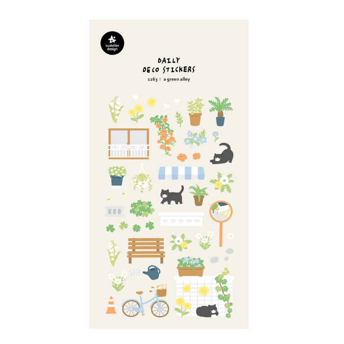 Suatelier Stickers | A Green Alley