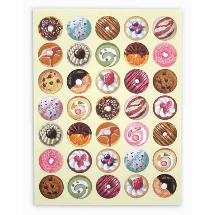 Round Sticker / Sweet Treats