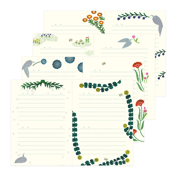 MIDORI Soft Diary //  Flower & Bird