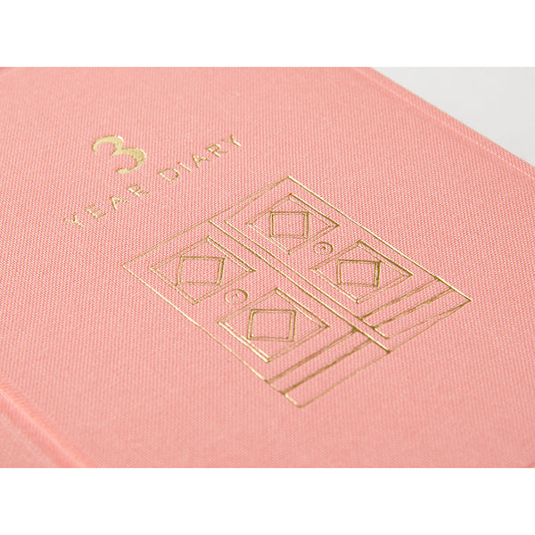 [Limited Edition] MIDORI 3 Years Journal (Mini Pink)