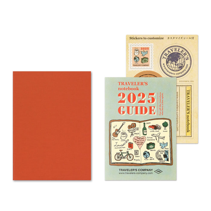 [PRE-ORDER] 2025 TRAVELER'S notebook Monthly Refill (Passport)