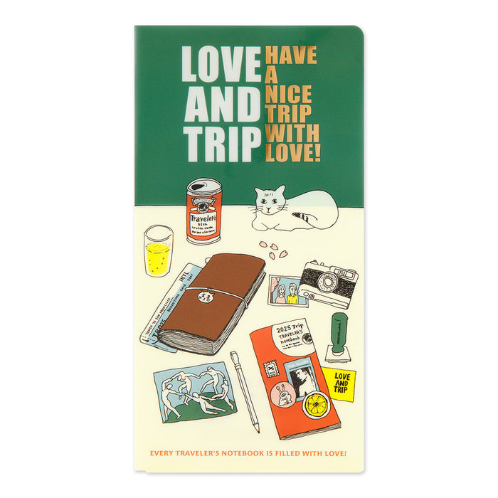 TRAVELER'S notebook Clear Folder // LOVE AND TRIP