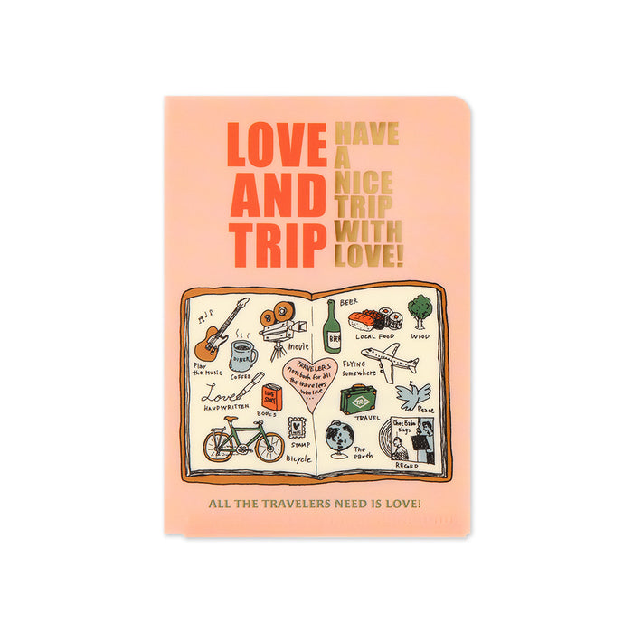 [PRE-ORDER] TRAVELER'S notebook Clear Folder // LOVE AND TRIP