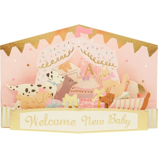 Greeting Life Pop-up Card // Welcome Baby