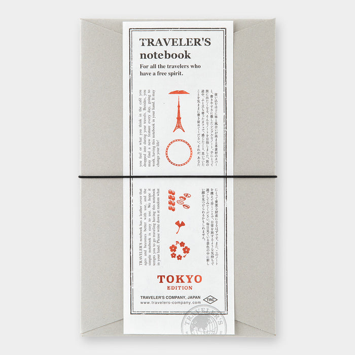 [TOKYO EDITION] TRAVELER'S notebook Black Starter Kit