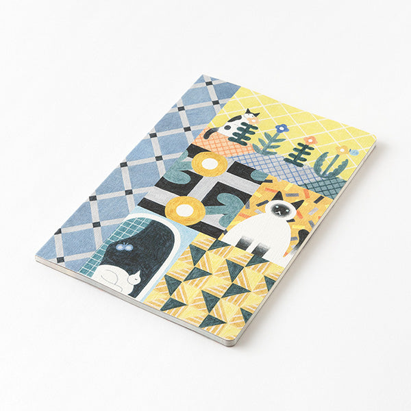 Midori Yuru Log Notebook <B6>  Cat