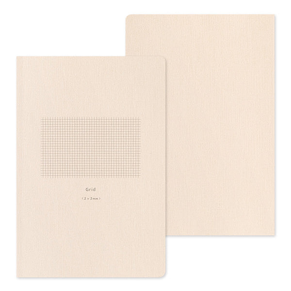 Midori Yuru Log Grid Notebook <B6>