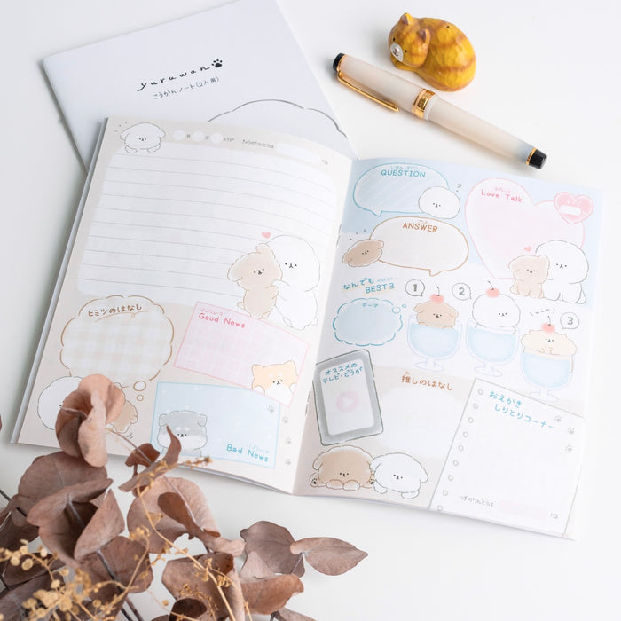 KAMIO B6 Daily Log Notebook for Couples