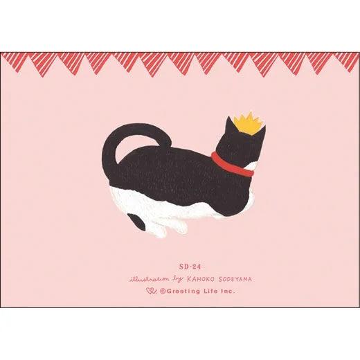 Greeting Life Mini Birthday Card // Kahoko Sodeyama Hachiware