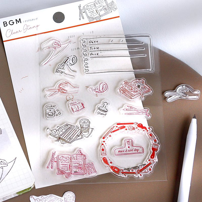 BGM Clear Stamp | Stationery