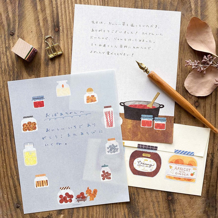Mariko Fukoka Letter Set // Seasonal Jars