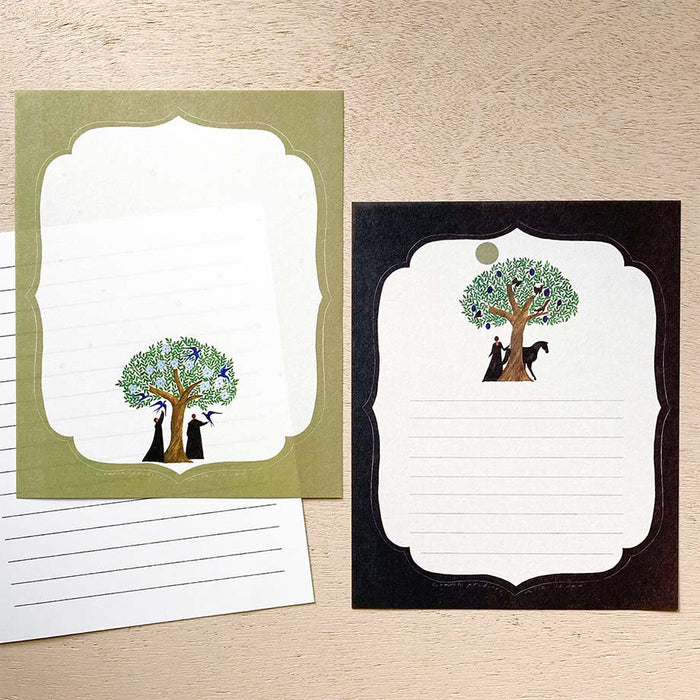 Nishi Shuku Letter Set // Trees